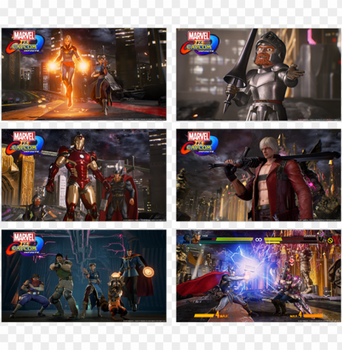 marvel vs - capcom - infinite发售日正式决定游戏体验版 - pc game PNG images for advertising