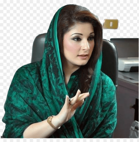 maryam nawaz photo - beautiful pakistani female politicians Transparent Background PNG Isolated Icon