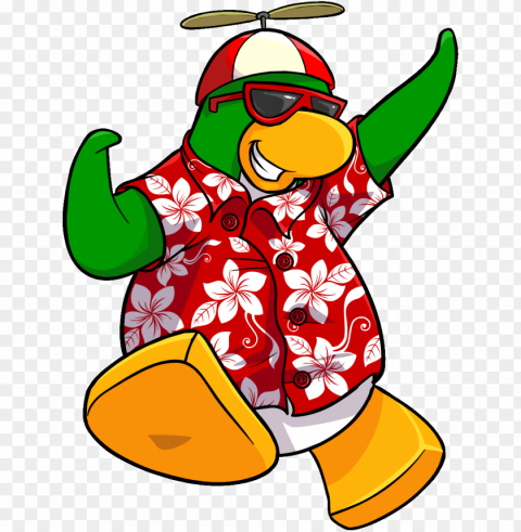 mascot tracker - rookie from club pengui PNG Isolated Subject on Transparent Background