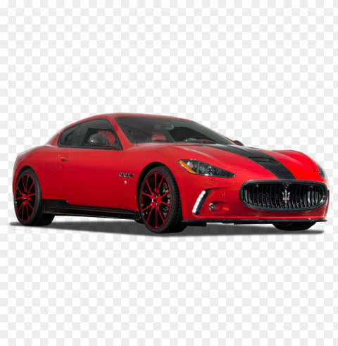 maserati cars Isolated Object on Transparent PNG
