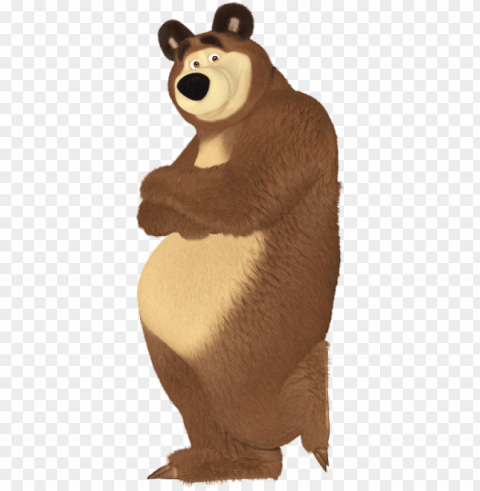 masha bear - masha and the bear bear PNG transparent images for websites