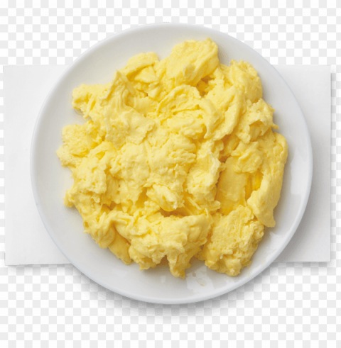 mashed potato fried egg - chick fil a scrambled eggs No-background PNGs