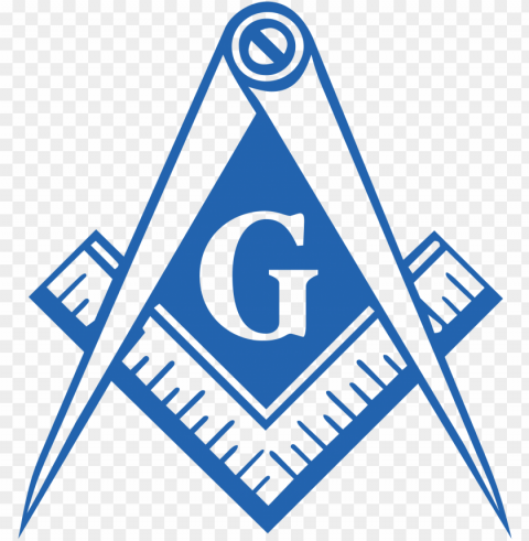 masonic compass and square - past master masonic symbol PNG images for banners