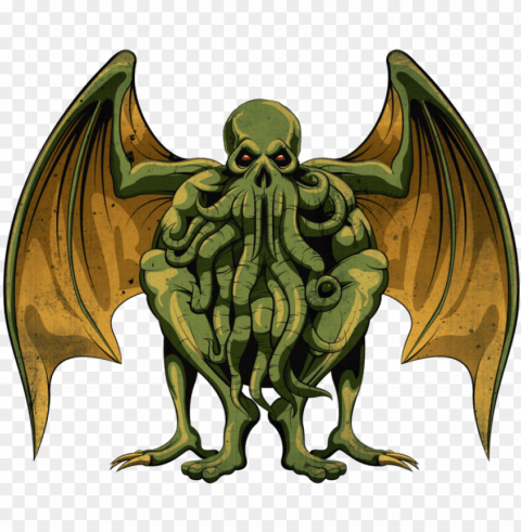 master cthulhu - cthulhu PNG with transparent backdrop