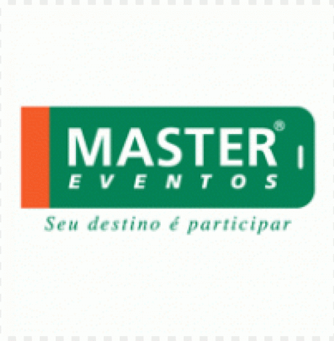 master eventos PNG with clear transparency