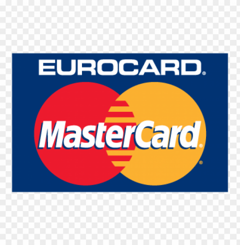 mastercard eurocard logo vector Isolated Character on Transparent Background PNG
