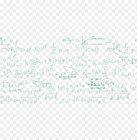 math writing - handwriti Transparent Background PNG Isolated Design