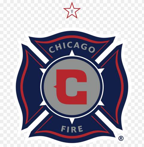 matt and denise gibson - chicago fire soccer logo PNG with alpha channel for download