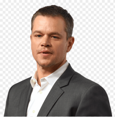 matt damon PNG photos with clear backgrounds