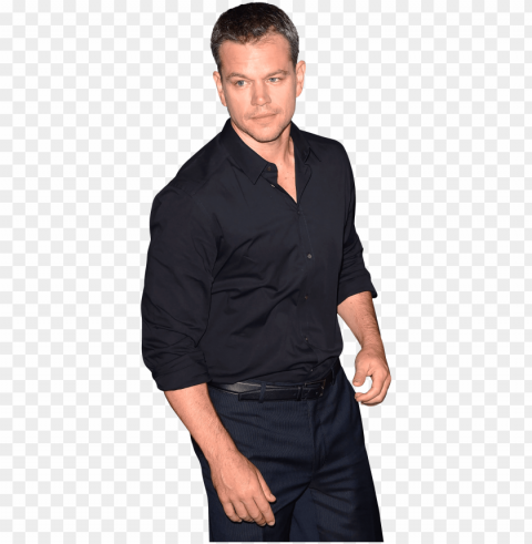 Matt Damon Image - Matt Damon Transparent Background Isolation Of PNG