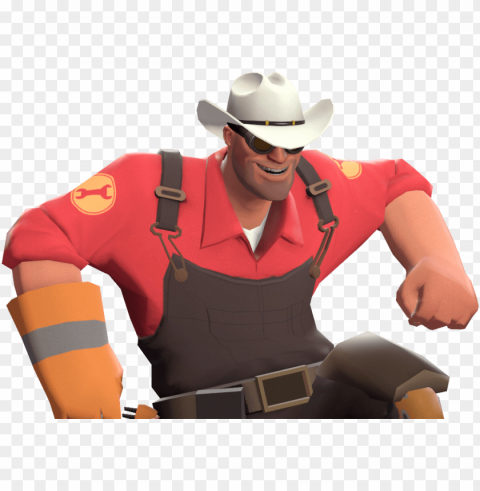  mature roll 2 get rekt - tf2 engineer Isolated Item on Clear Transparent PNG