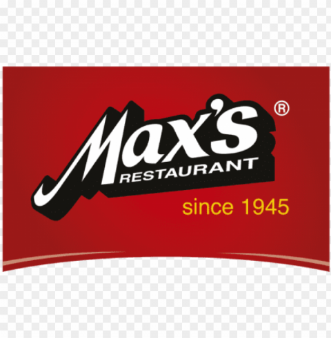 max's restaurant logo PNG files with alpha channel