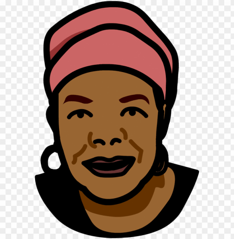 maya angelou clipart - illustratio Transparent PNG pictures archive