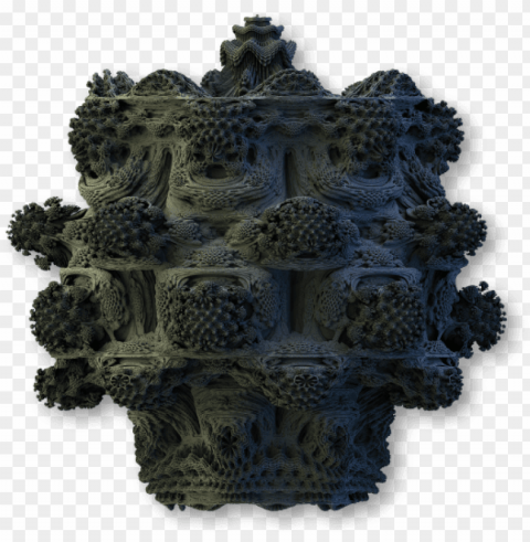 mayan casket small - mandelbrot real HighResolution Transparent PNG Isolation