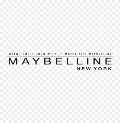 maybelline vector logo download free PNG clipart with transparency