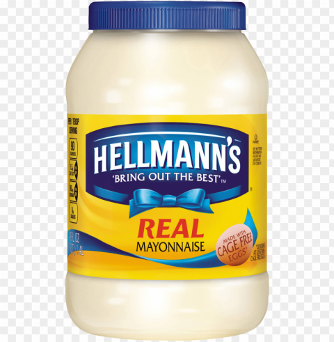 mayonnaise food clear Transparent Background Isolated PNG Illustration