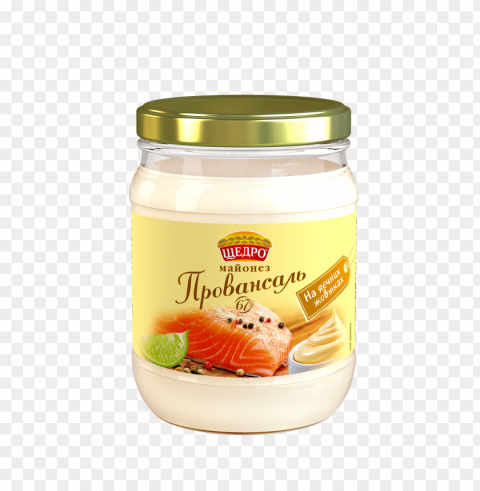 mayonnaise food no PNG with no background diverse variety