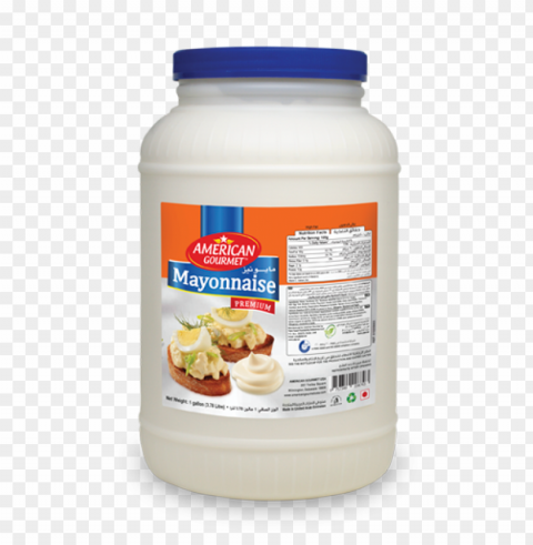 mayonnaise food no Transparent Background Isolated PNG Character