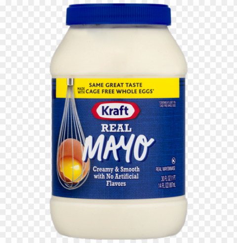 mayonnaise food design Transparent background PNG stock