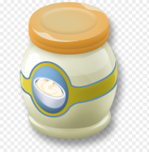 mayonnaise food image Transparent Background PNG Isolated Icon
