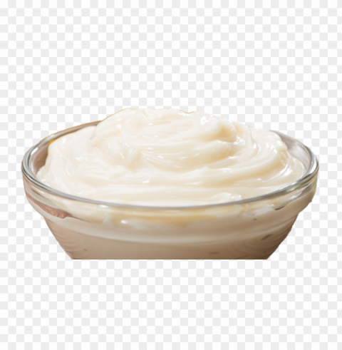 mayonnaise food Transparent Background Isolated PNG Art