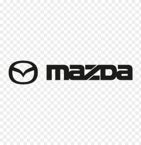 mazda car vector logo download free Clean Background Isolated PNG Character