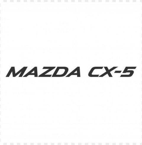 mazda cx-5 logo vector Isolated Element on HighQuality Transparent PNG