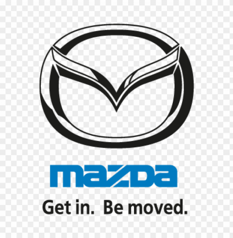 mazda get in be moved vector logo free PNG with no registration needed