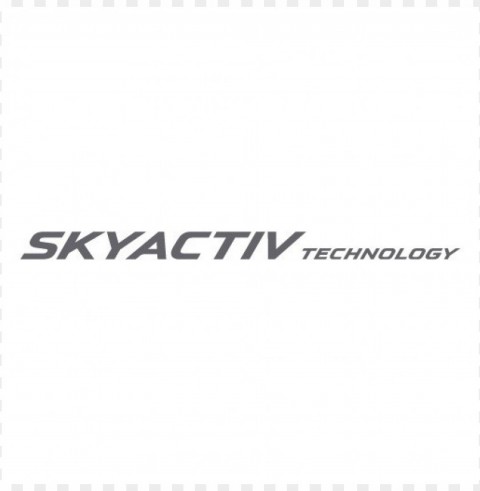 mazda skyactiv logo vector Isolated Element on HighQuality PNG