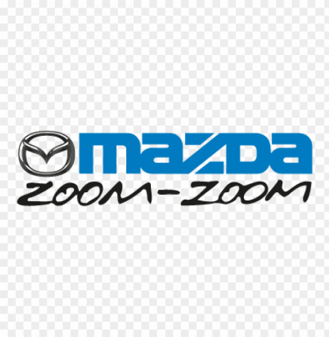 mazda zoom vector logo download free Transparent PNG Image Isolation