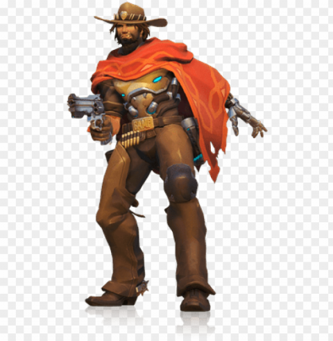 Mccree Completo - 3d Printed Overwatch Characters Transparent Background PNG Images Complete Pack