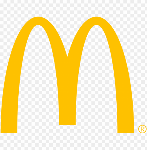 McDonalds Logo Design Alpha Channel Transparent PNG