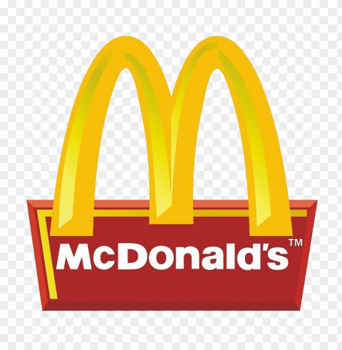 McDonalds Logo Free Transparent PNG Object Isolation