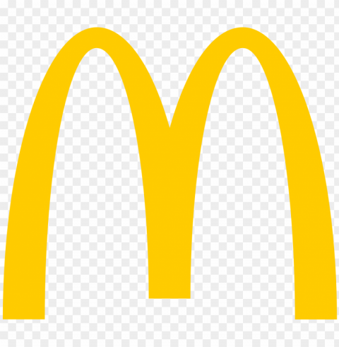 McDonalds Logo Free Clean Background Isolated PNG Graphic Detail