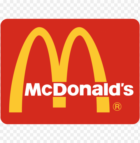 McDonalds Logo Transparent Clean Background Isolated PNG Design