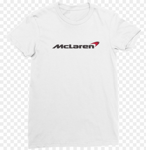 mclaren logo classic women's t-shirt - shirt Transparent PNG image free