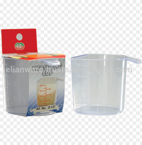 Measuring Cup - Box Clear Background Isolated PNG Object
