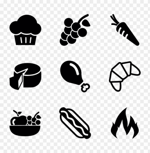 meat icon PNG graphics with alpha transparency broad collection