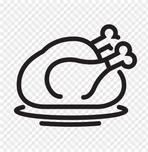 Meat Icon Isolated Character With Transparent Background PNG