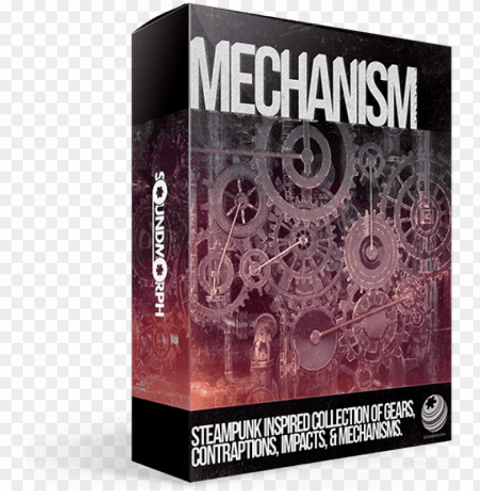 mechanism steampunk inspired collection of gears contraptions - mechanism Isolated Element in HighResolution Transparent PNG