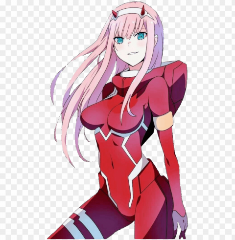 mediapng 002 for those who want to make cool wallpapers - darling in the franxx zero two PNG with cutout background
