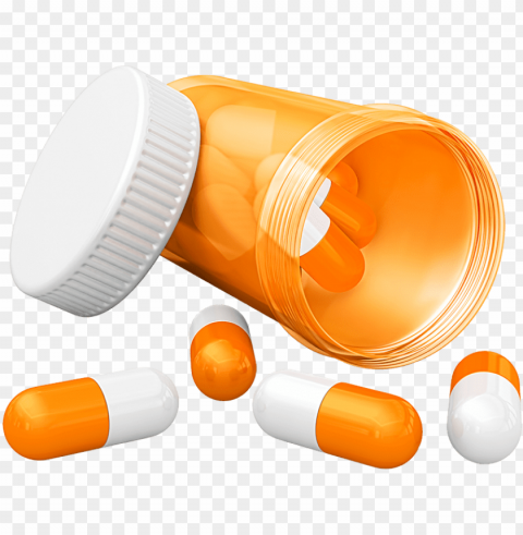 medicine bottle - pill bottle PNG transparent icons for web design