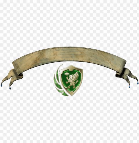 medieval banner Isolated Element in Transparent PNG