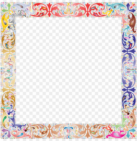 Medium Image - Confetti Frame PNG For Free Purposes