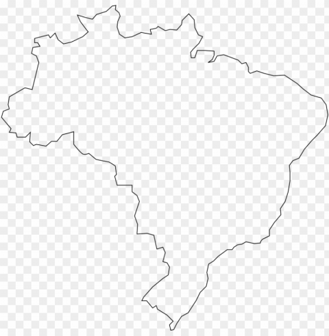 Medium Image - Mapa Brasil Em Vetor PNG Images Without BG