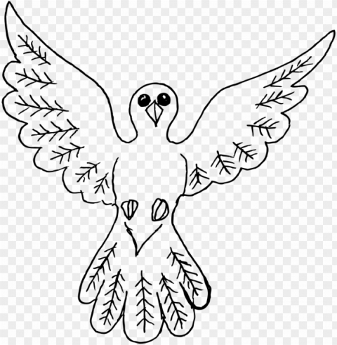 medium size of cool simple drawings tumblr and drawing - dove bird drawing outline PNG images with high-quality resolution