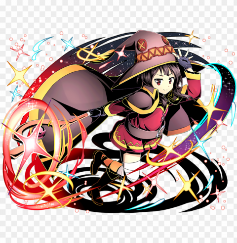 megumin divine gate PNG graphics with clear alpha channel