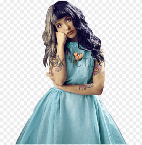 #melanie martinez #melanie #martinez #melanie martinez - melanie martinez blue Transparent PNG Object with Isolation