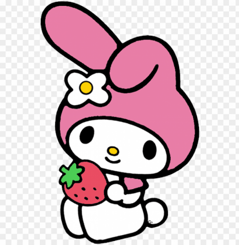 melody sanrio - my melody clipart Isolated Object with Transparency in PNG