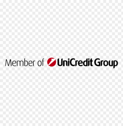 member of unicredit vector logo PNG with clear transparency